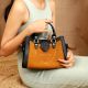Handcrafted Hazel Charcoal Handbag Leather